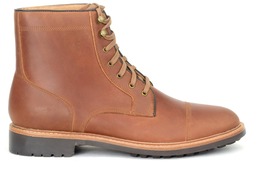 Gresham cap toe boot – Warfield & Grand